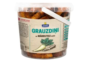 Grauzdiņi Zeltenes mārrutku garša LATVIJAS MAIZNIEKS 300g