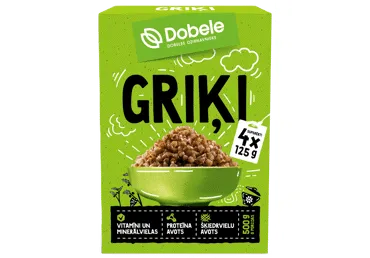Griķi 4x125g, Dobele
