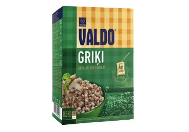 Griķi 4x125g, Valdo