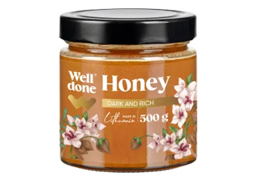 Griķu ziedu medus WELL DONE 500g