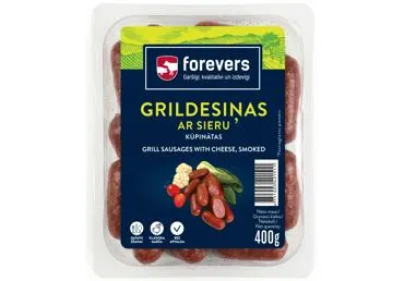 Grildesiņas ar sieru FOREVERS 400g