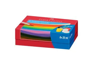 Guaša FABER-CASTELL 6gab.x20ml
