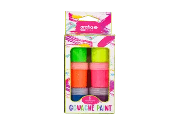 Guaša GRAFIA PLUS 6 krāsas