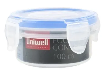 Hermētiska uzglab.kastīte UNIWELL 100ml