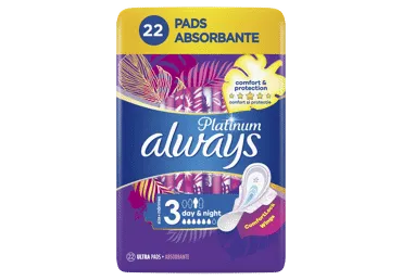 Higiēniskās paketes ALWAYS Platinum Night 22gab.