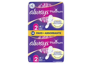Higiēniskās paketes ALWAYS Platinum Ultra Super DUO 14gb