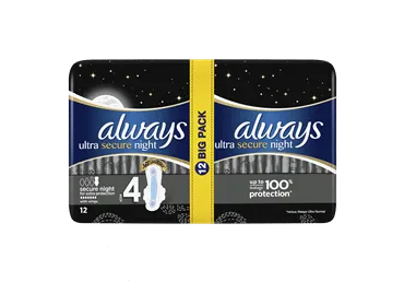 Higiēniskās paketes ALWAYS ULTRA DUO 12gab.