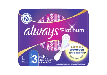 Higiēniskās paketes ALWAYS Ultra Platinum Night 6gab