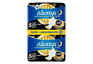 Higiēniskās paketes ALWAYS Ultra Super Night 10gab.