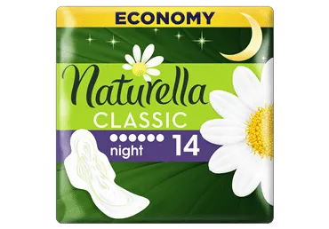 Higiēniskās paketes NATURELLA Night Duo 14gab.
