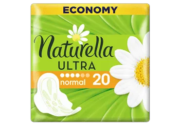 Higiēniskās paketes NATURELLA ULTRA NORMAL + 20gab.