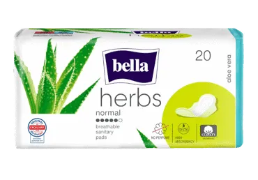 Hig.paketes BELLA Herbs Aloe 20gab.