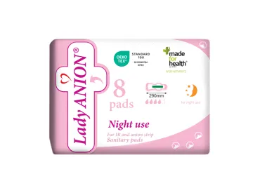 Hig.paketes LADY ANION Night Use 8gab.