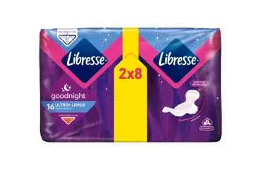Hig. paketes Libresse Ultra Night 16gab.