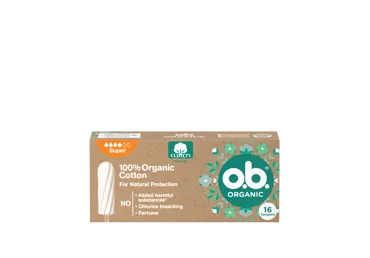 Hig.tamponi O.B. Organic Super 16gab.