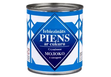 Iebiez.piens Tautas ar cukuru 397g