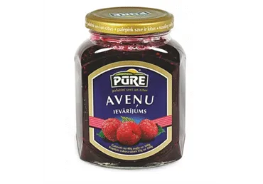 Ievārījums Aveņu 420g, Pūre