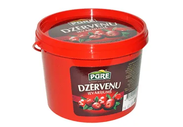Dzērveņu ievārījums PŪRE, 410g
