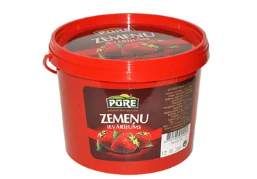 Ievārījums zemeņu 410g, Pūre