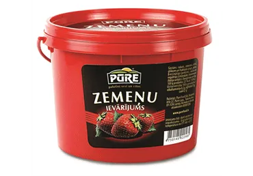 Ievārījums zemeņu Pūre 900g