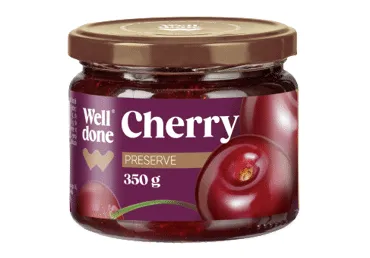 Ievārījums WELL DONE ķiršu 350g
