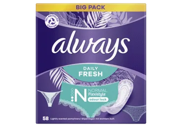 Ikdienas ieliktnīši ALWAYS FlexiStyle 58gb