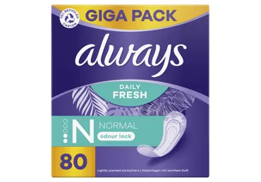 Ikdienas ieliktnīši ALWAYS Normal Fresh 80gab.