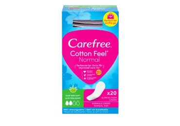 Ikdienas ieliktnīši CAREFREE Aloe 20gab.