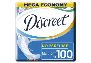 Ikdienas ieliktnīši DISCREET Air 100gab.