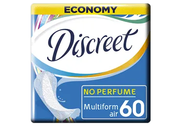 Ikdienas ieliktnīši DISCREET Air 60gab.