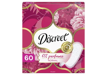 Ikdienas ieliktnīši DISCREET Normal+ 60gab.