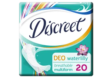 Ikdienas ieliktnīši DISCREET Water Lily 20gb.