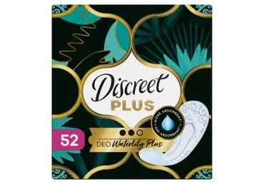 Ikdienas ieliktnīši DISCREET Waterlilly 52gab.