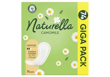 Ikdienas ieliktnīši NATURELLA Camomile 74gab.