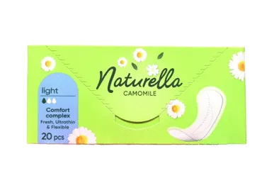 Ikdienas ieliktnīši NATURELLA Light Camomile 20gab.