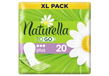 Ikdienas ieliktnīši NATURELLA To Go 20gb.