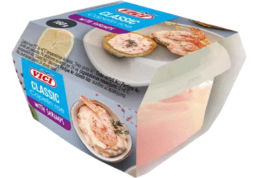 Ikru smēriņš Viči ar garnelēm 160g