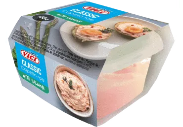 Ikru smēriņš Viči ar lasi 160g