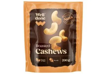 Indijas rieksti bez sāls WELL DONE 200g