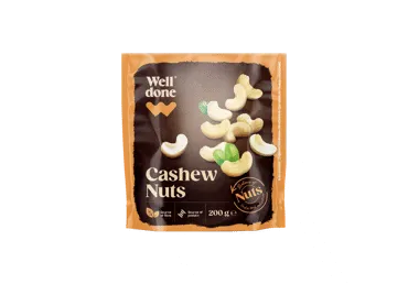 Indijas rieksti WELL DONE 200g