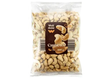 Indijas rieksti WELL DONE 500g