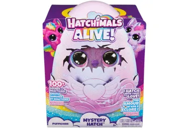 Interaktīvā rotaļlieta Alive Pufficorn HATCHIMALS