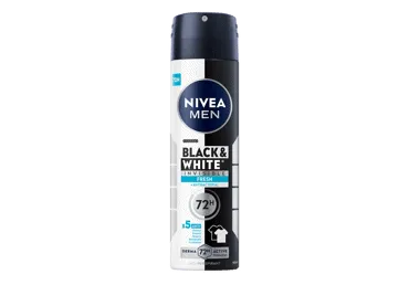 Izsm.dez.NIVEA B&W Fresh vīrieš.150ml, 150 ml