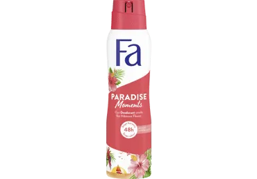 Izsmidzināms dezodorants FA Energising Paradise Hibiscus sieviešu 150ml