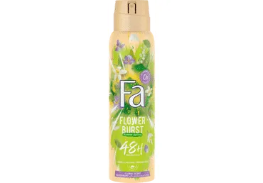 Izsmidzināms dezodorants FA Flower Burst 48h sievietēm 150ml