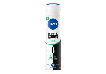 Izsmidzināms dezodorants NIVEA Black&White Fresh sievietēm 150ml