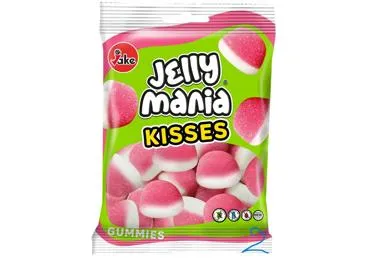 Želejkonfektes Jakes Jellymania Sugared Kisses 100g