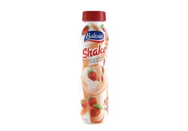 Jogurta kokteilis Baltais Shake meža zemeņu 250g