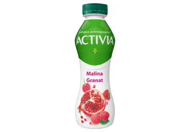 Activia Dzeramais jogurts  ar avenēm un granātābolu 300g