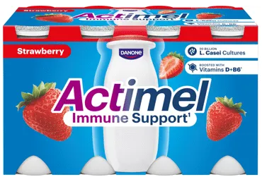 Dzeramais jogurts Actimel zemeņu 8x100g